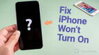 iPhone Won't Turn On or Charge? Here is Fix