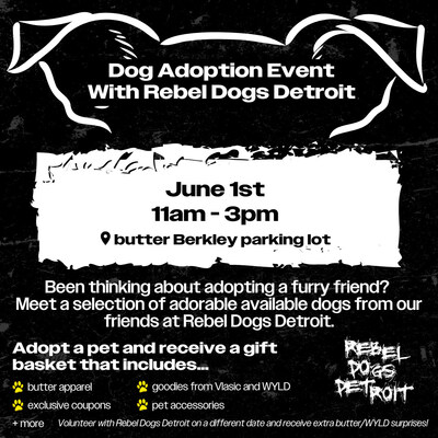 Cannabis and Canines dog adoption event.