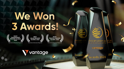 Vantage Markets recebe tripla honra no International Business Magazine Awards 2024