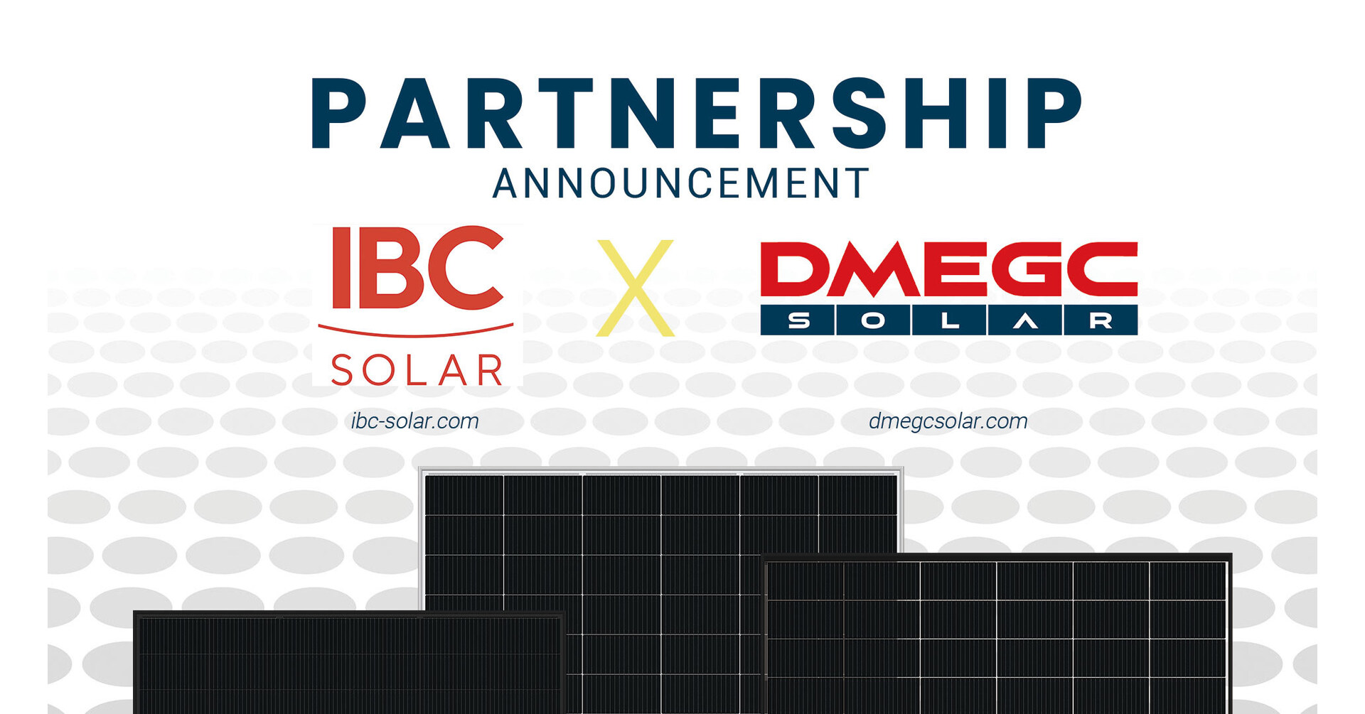 IBC SOLAR et DMEGC Solar annoncent un partenariat de distribution