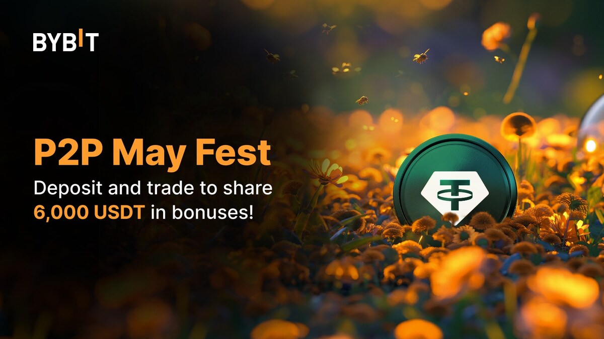 Bybit Offers Exclusive P2P Trading Rewards with A 6,000 USDT Prize Pool for  Selected Users