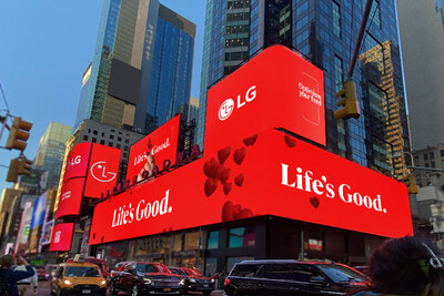 LG has launched its global campaign to bring more optimism to social media experiences
