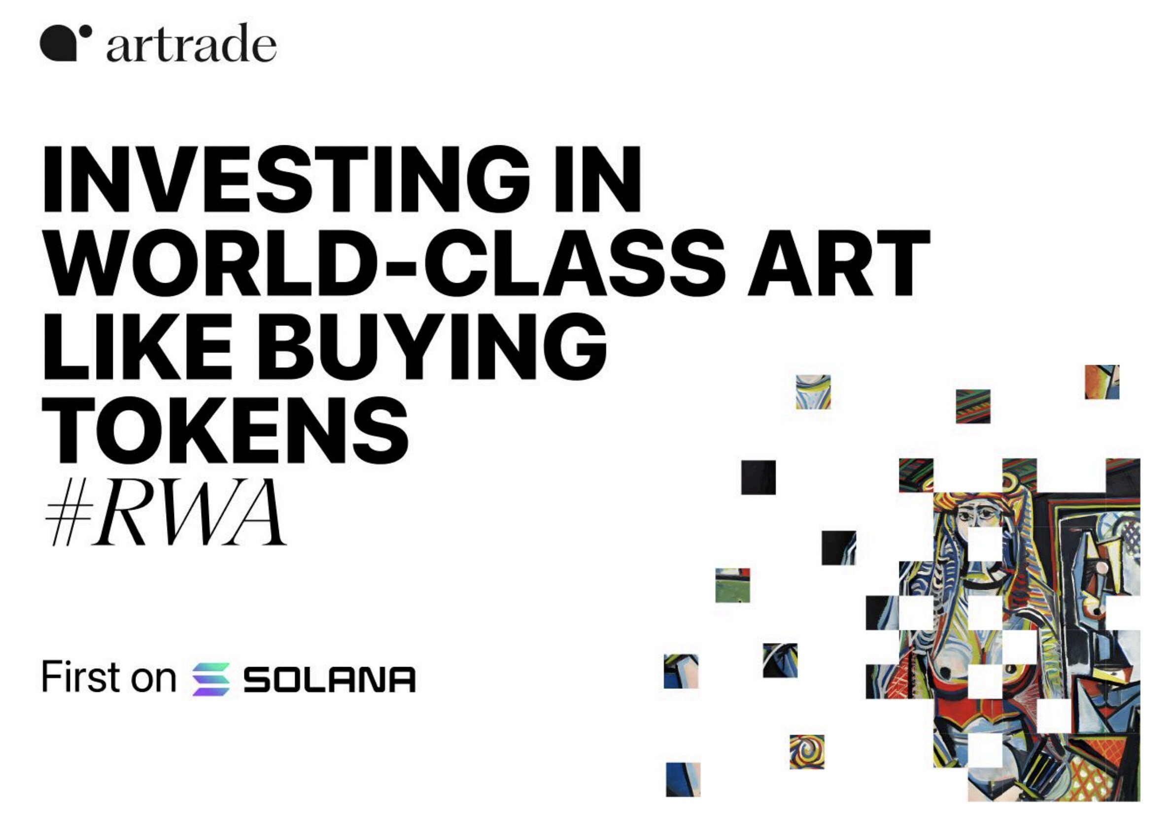 Artrade's new RWA feature 'Fragments': Launching with a Picasso