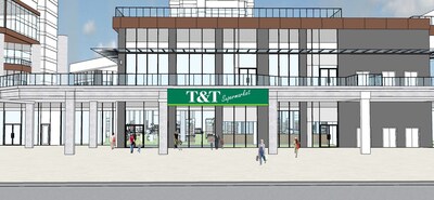 T&T at Gilmore Place store rendering (CNW Group/T&T Supermarkets)