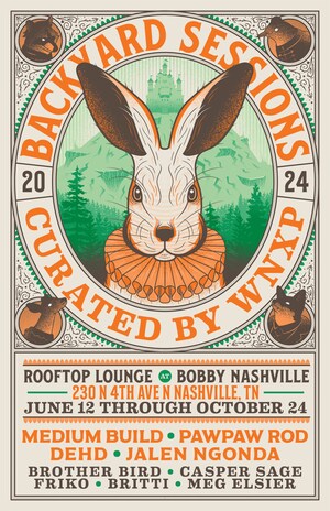 BOBBY NASHVILLE ANNOUNCES NEW PARTNERSHIP WITH WNXP AND UNVEILS INITIAL LINEUP FOR 2024 BACKYARD SESSIONS