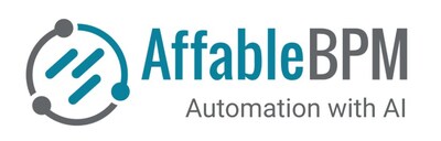 AffableBPM is an AI enabled SAAS solution that automates end-to-end business processes and is configurable for small-to-enterprise organizations. (PRNewsfoto/AffableBPM Corporation)