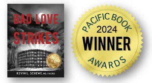 Bad Love Strikes' by Kevin Schewe receives 'Best Young Adult' Book of 2024 from The Pacific Book Awards