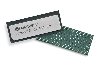 New Marvell Alaska® P PCIe retimer product line scales connections between AI accelerators, GPUs, CPUs and other components inside servers.