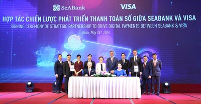 SeABank and Visa strategically cooperate to accelerate digital payments (PRNewsfoto/SeABank) SeABank and Visa strategically cooperate to accelerate digital payments (PRNewsfoto/SeABank)