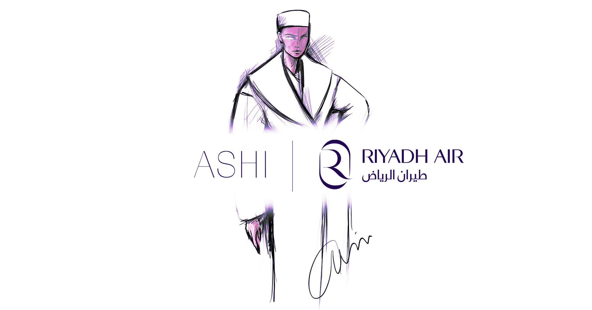 Riyadh Air chooses Creative Director Ashi as its cabin crew fashion designer