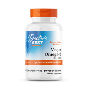 Doctor's Best Launches Vegan Omega-3 Supplement