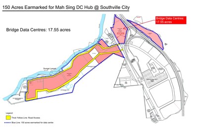 150 acres of land demarcated for Mah Sing DC Hub@Southville City