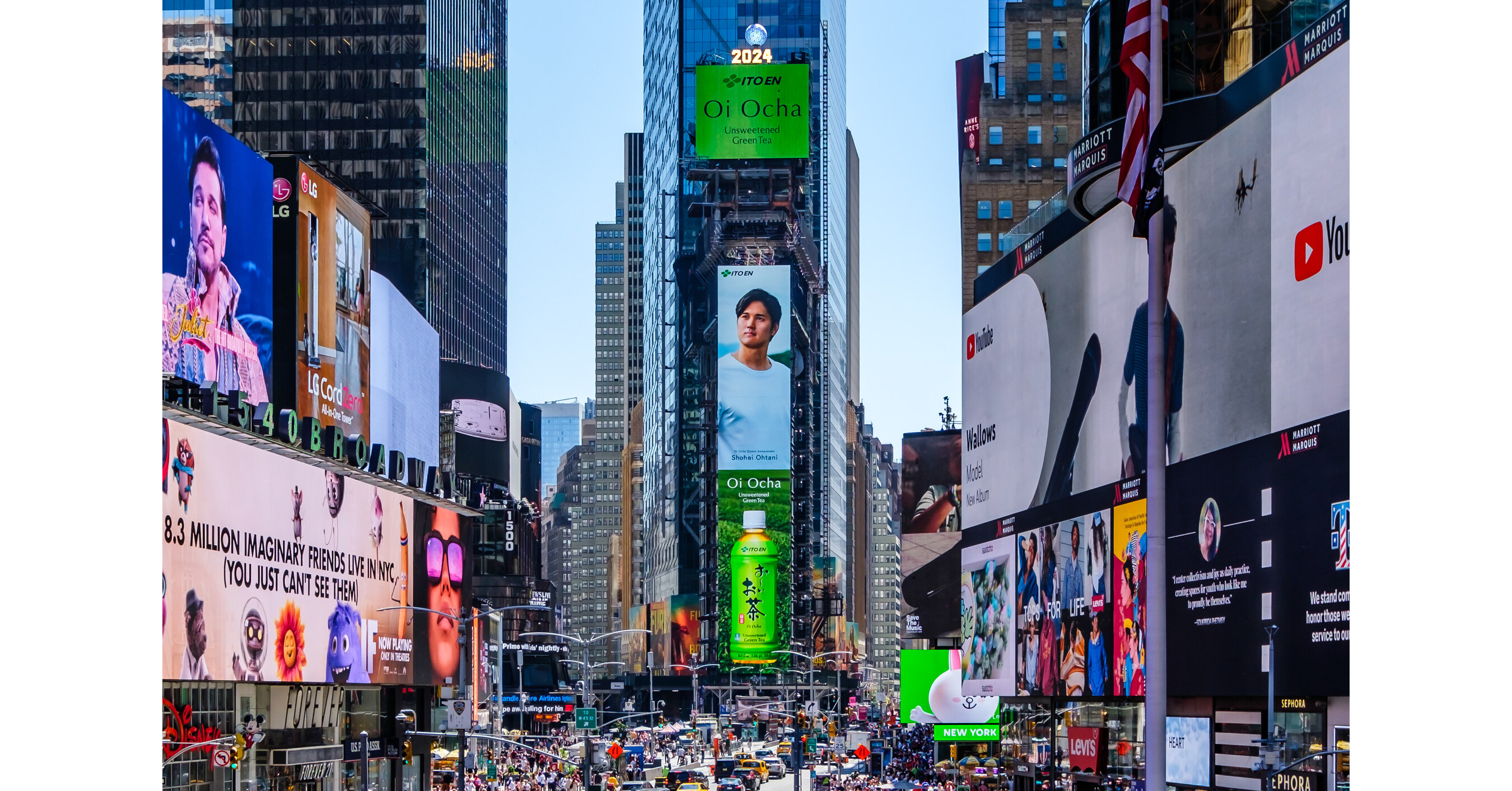 ITO EN Launches International Outdoor Advertising Campaign Featuring Shohei Ohtani
