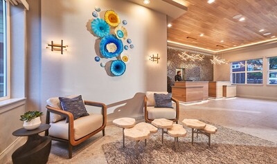 Surfsand Resort renovated lobby