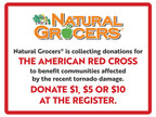 Natural Grocers® Supports Regional American Red Cross Tornado Relief Efforts by Collecting Donations at Select Stores in Iowa and Texas