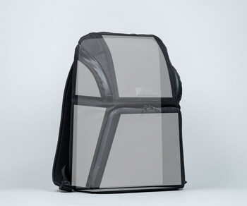 Firm impact-resistant foam and multiple layers of fleece-like padding envelop the backpack