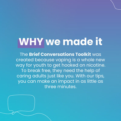 Lung Health Foundation Teams with Ontario's Public Health Units to Introduce 'Brief Conversations Toolkit' on World No Tobacco Day (CNW Group/Lung Health Foundation)