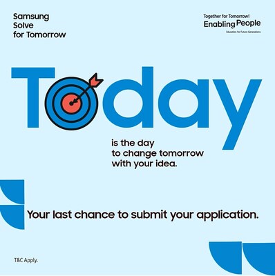 Last Day Today to Register for Samsung 'Solve for Tomorrow'; Entries to be Submitted before 5 PM IST