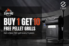 Z Grills Announces Unprecedented "Buy 1, Get 10 Grills" Promotion, Unlocking a Lifetime of Easier Grilling!