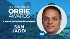 Large Enterprise ORBIE Winner, Sam Jaddi of ADT