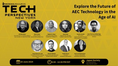 TECH Perspectives is Microsol Resources’ technology and innovation conference that brings together thought leaders at the forefront of building innovation to discuss new and existing technologies reshaping the architecture, engineering, and construction (AEC) industry.