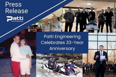 Patti Engineering 33-Year Anniversary