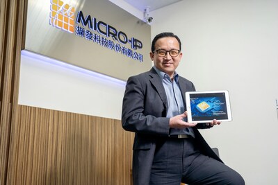 Microip Inc.'s Chairman James Yang is showcasing Advanced "AI Design Technology Services" and "Complete IC Design Solutions" at COMPUTEX 2024. (PRNewsfoto/Microip Inc.) Microip Inc.'s Chairman James Yang is showcasing Advanced "AI Design Technology Services" and "Complete IC Design Solutions" at COMPUTEX 2024. (PRNewsfoto/Microip Inc.)