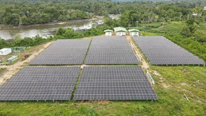 POWERCHINA overhandigt met succes de eerste locatie van de tweede fase van fotovoltaïsch microgridproject in Surinaams dorp