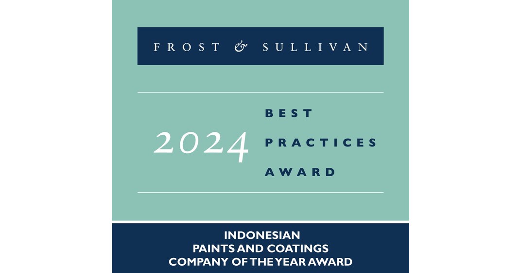 PT Mowilex Applauded by Frost & Sullivan for Its Industry-leading Premium Paints and Coatings and for Its Market-leading Position