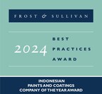 PT Mowilex Applauded by Frost &amp; Sullivan for Its Industry-leading Premium Paints and Coatings and for Its Market-leading Position