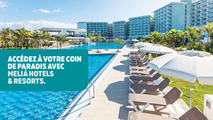 Vacances Sunwing unit ses forces avec Meliá Hotels &amp; Resorts en juin pour offrir aux Canadiens un avant-goût d'une escapade tropicale avec des avantages de réservation et des surclassements gratuits