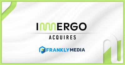 Previously, Frankly served as a valued Immergo reseller in the US, offering Immergo's full suite of solutions to its established customer base.
