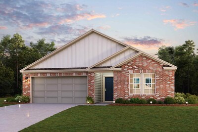 Roanoke Floor Plan Rendering | New Homes in Ferris, TX | Sperling Farms by Century Communities