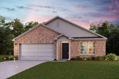 Cabot Floor Plan Rendering | Affordable New Homes in Ferris, TX | Sperling Farms by Century Communities