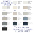 New paint colors offered from CabinetDoors.com