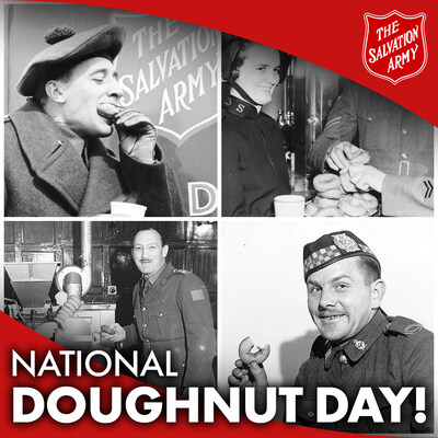 National Doughnut Day (CNW Group/The Salvation Army Ontario Division)