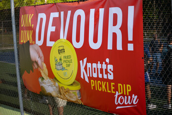 Dink, Dunk, Devour - Knott's Pickle Dip Tour.