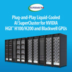Supermicro Introduces Rack Scale Plug-and-Play Liquid-Cooled AI SuperClusters for NVIDIA Blackwell and NVIDIA HGX H100/H200 - Radical Innovations in the AI Era to Make Liquid-Cooling Free with a Bonus