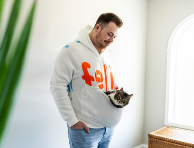 cat dad hoodies by Felix Cat Insurance