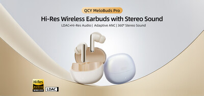 QCY MeloBuds Pro Adaptive ANC Wireless Earbuds