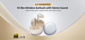 QCY تطلق MeloBuds Pro: سماعات الأذن اللاسلكية المتقدمة بخاصية الإلغاء الفعّال للضوضاء مع الصوت عالي الدقة والراحة الممتدة
