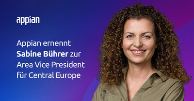 Appian ernennt Sabine Bührer zur Area Vice President Central Europe. (PRNewsfoto/Appian) Appian ernennt Sabine Bührer zur Area Vice President Central Europe. (PRNewsfoto/Appian)