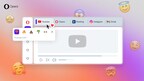 Opera now lets you decorate your browser tabs with emojis