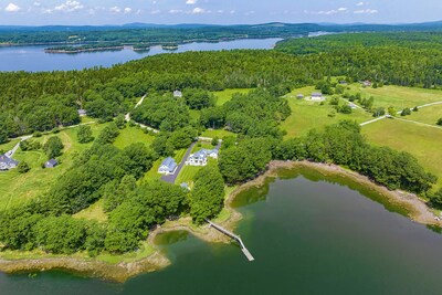 This waterfront property in coastal Maine will sell to the highest bidder at a luxury auction without reserve on June 7. It comprises 10.5 private acres with 600 ft of river frontage, a private dock and boating access to the Atlantic Ocean. Three living structures include a main residence, multipurpose studio and guest cottage. The property recently asked $2.9 million. Platinum Luxury Auctions is handling the sale for the property owner. Details at MaineLuxuryAuction.com.