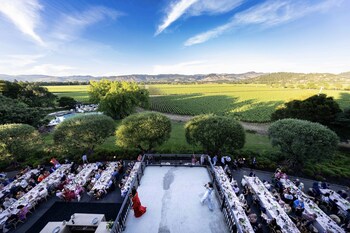 Esteemed Napa Valley winery, Far Niente, is proud to share in the excitement around the vibrant 2024 Collective Napa Valley Auction Weekend. (Photo by Chester Cooley Photography)