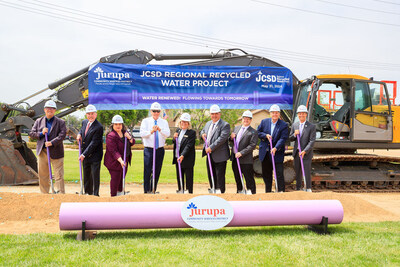 JCSD Regional Recycled Water Project groundbreaking event.