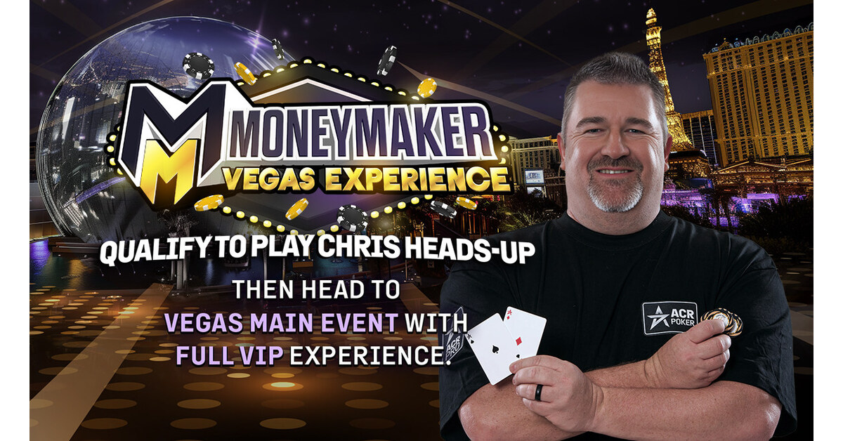 ACR Poker And Chris Moneymaker Offer Players A Chance To Win k Main Event Ticket And Vip Las Vegas Experience