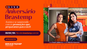 Brastemp anuncia live commerce de aniversário com Dani Calabresa e a chef Renata Vanzetto