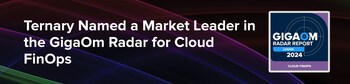 Ternary named a leader in the GigaOm Radar Report for Cloud FinOps