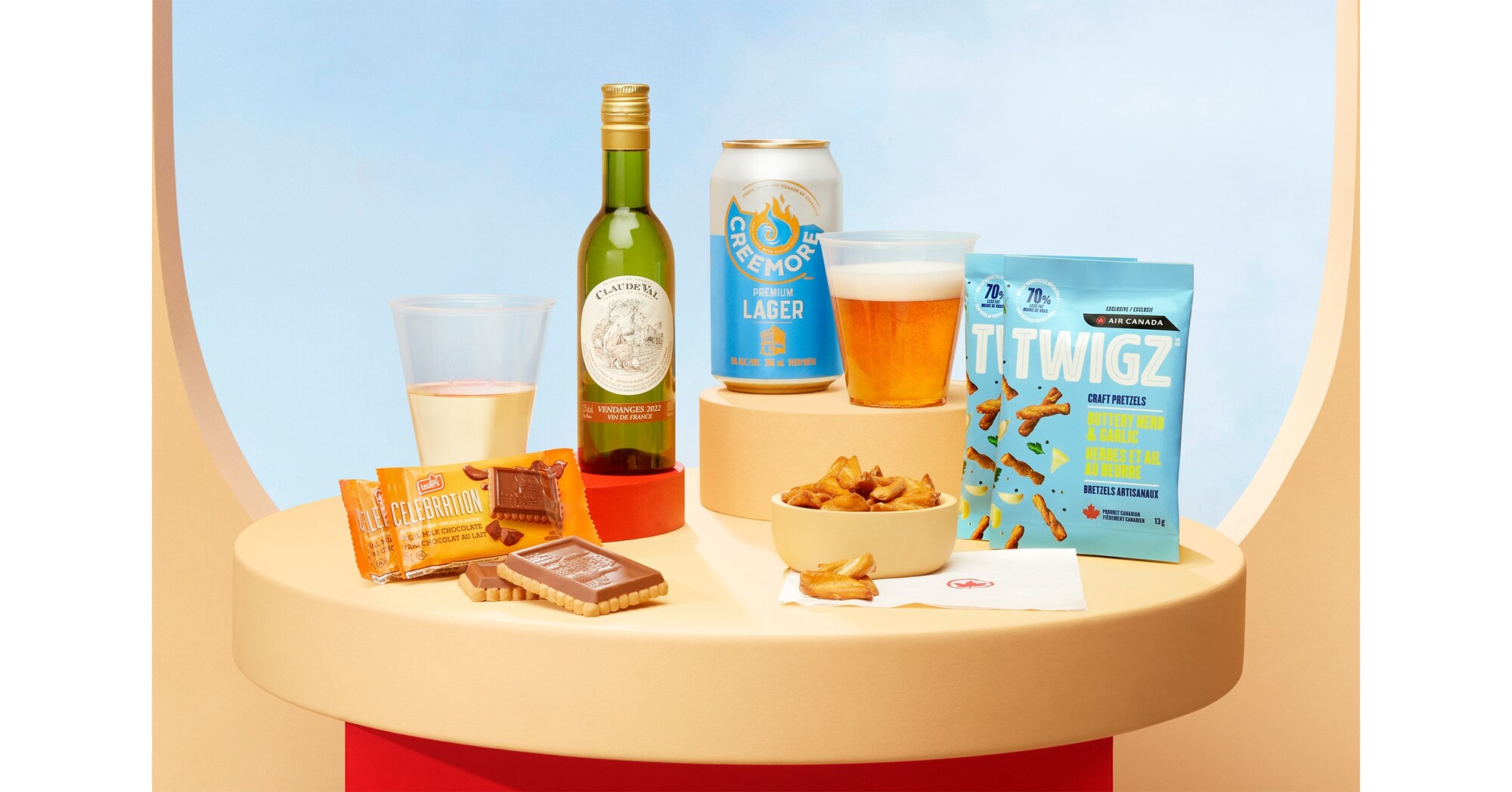 Elevate Your Summer Travel Experience with Complimentary Snacks, Beer and Wine on Air Canada